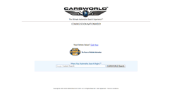 Desktop Screenshot of carsworld.com