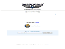 Tablet Screenshot of carsworld.com