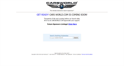 Desktop Screenshot of dev.carsworld.com